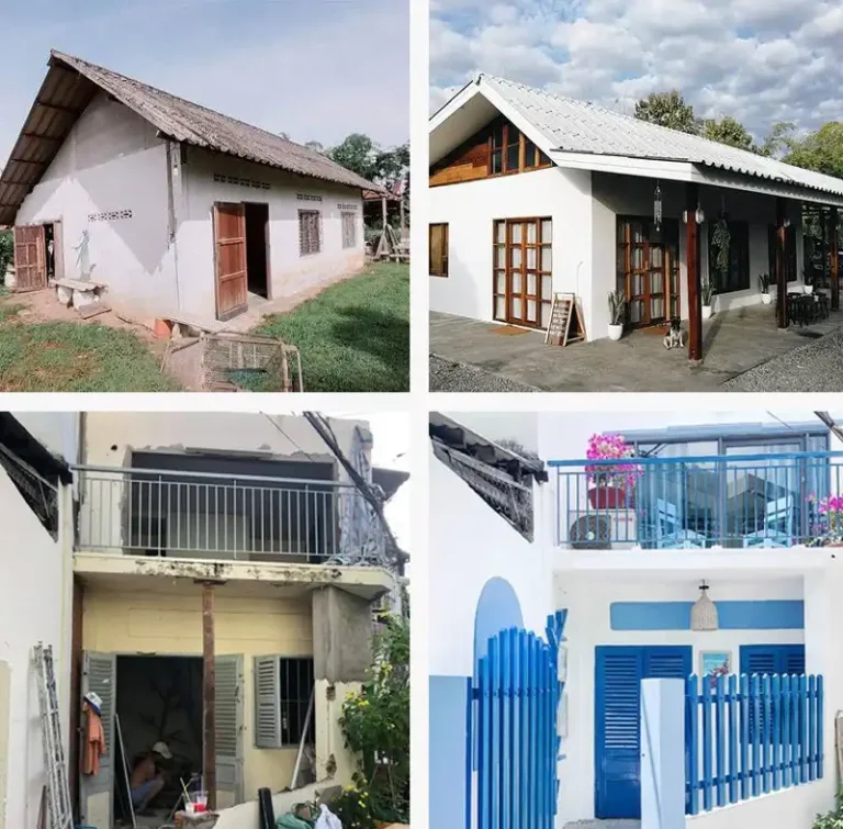 Cải tạo nhà cấp 4 - Biến nhà cũ thành nhà mới